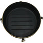 40" Black Steel Wood Burning Round Fire pit