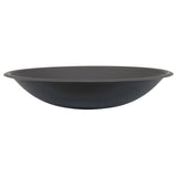 23" Black Steel Wood Burning Round Fire Pit