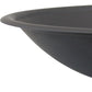 23" Black Steel Wood Burning Round Fire Pit