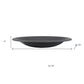 33" Black Steel Wood Burning Round Fire pit