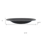 33" Black Steel Wood Burning Round Fire Pit