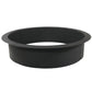 45" Black Steel Wood Burning Round Fire ring