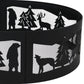 36" Black Steel Wood Burning Round Fire Ring