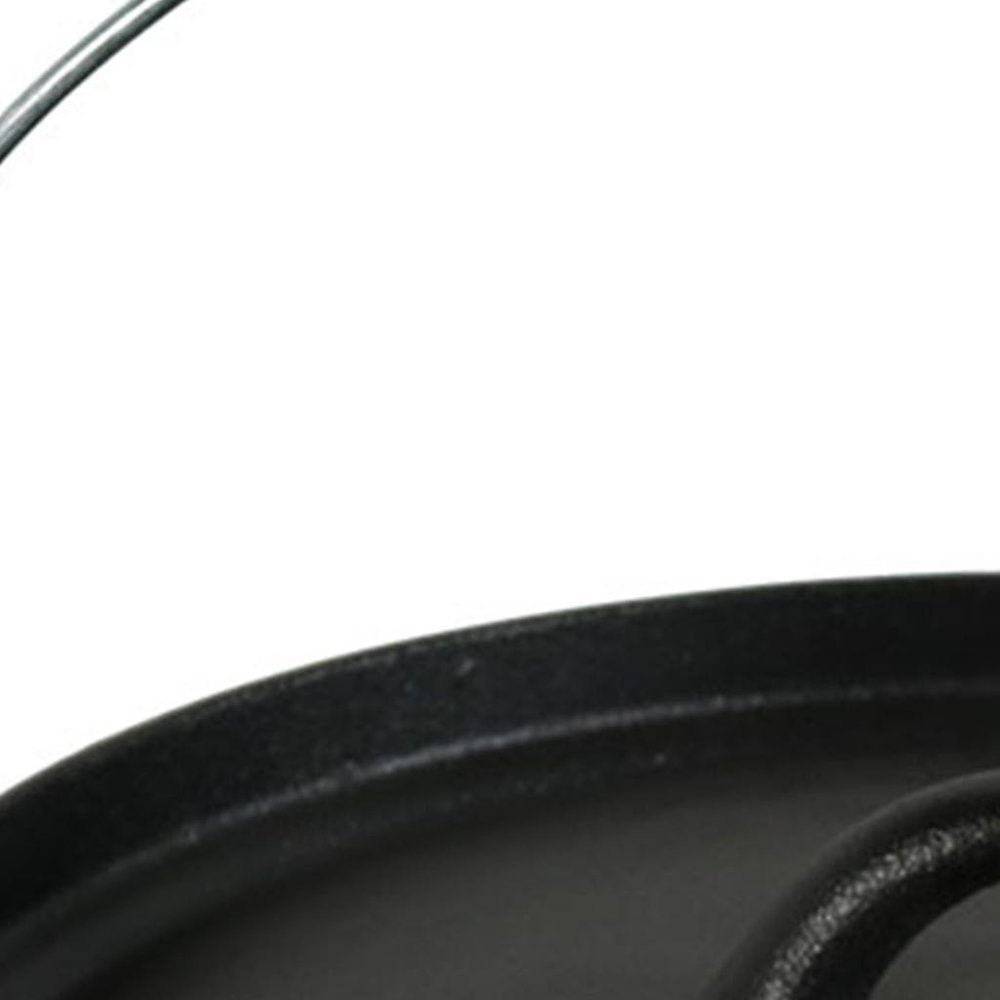 12" Black Cast Iron Dutch Oven Stock Pot