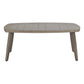 43" Brown Aluminum Outdoor Coffee Table