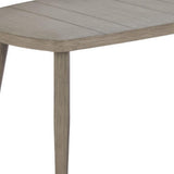 43" Brown Aluminum Outdoor Coffee Table