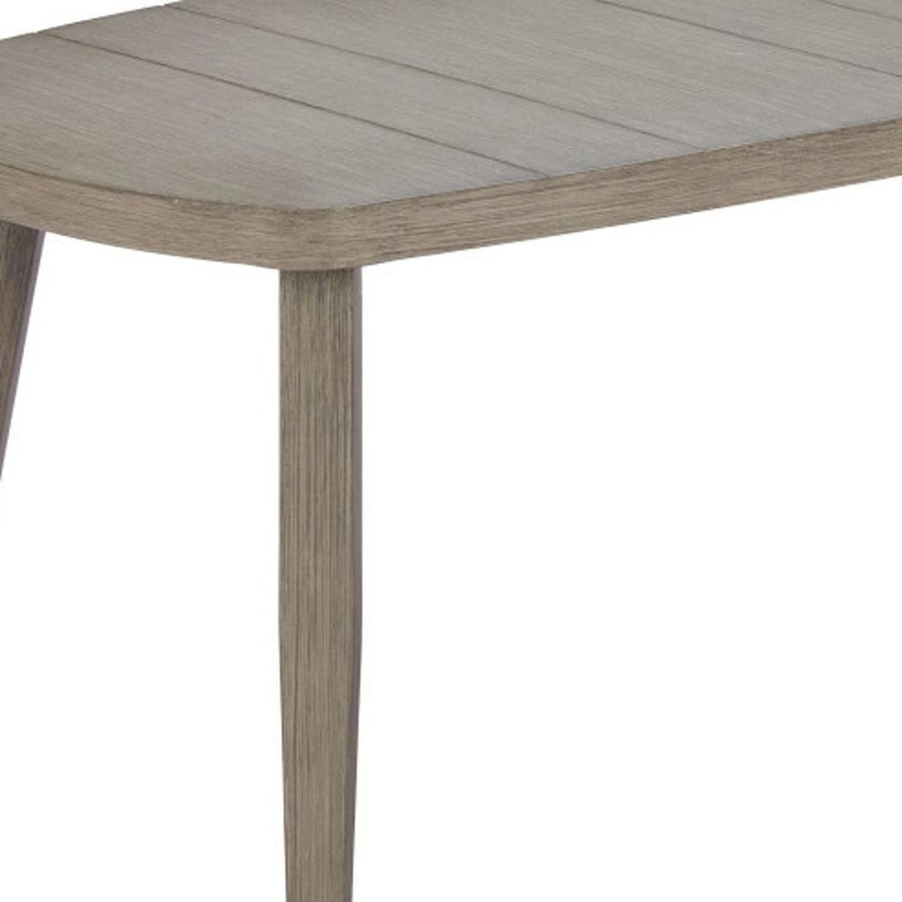 43" Brown Aluminum Outdoor Coffee Table