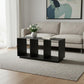 36" Charcoal Aluminum Outdoor Coffee Table