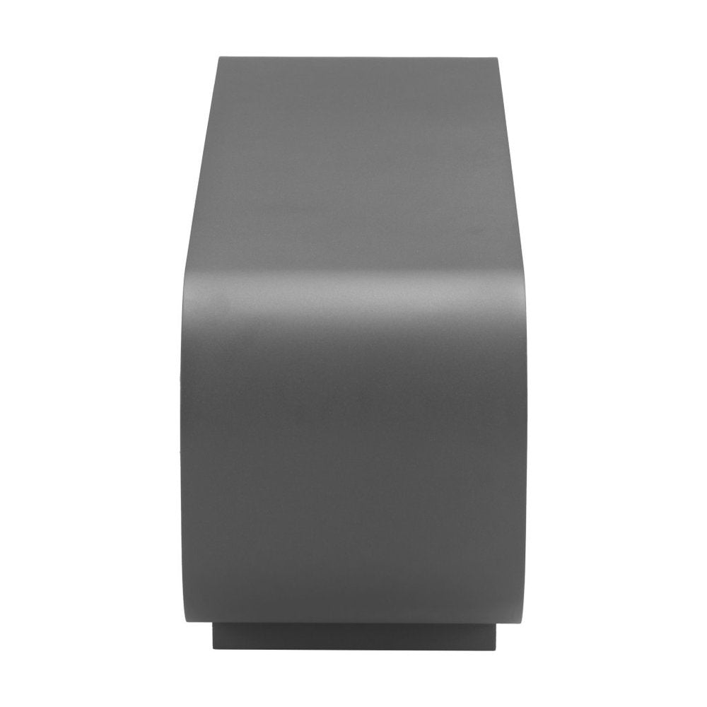 39" Charcoal Aluminum Outdoor Coffee Table