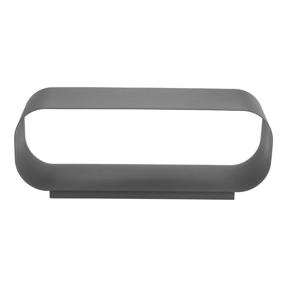 39" Charcoal Aluminum Outdoor Coffee Table