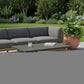 48" Dark Gray Concrete Outdoor Coffee Table