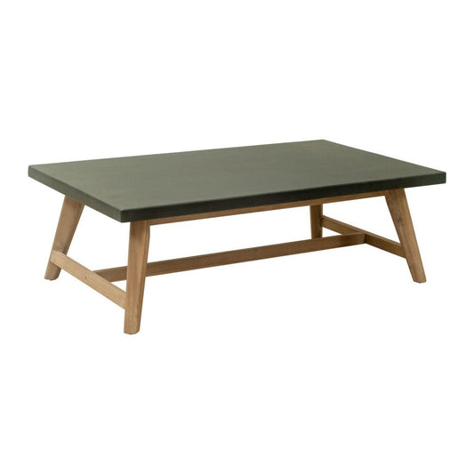 48" Dark Gray Concrete Outdoor Coffee Table