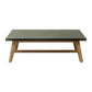 48" Dark Gray Concrete Outdoor Coffee Table