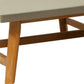 36" Gray Concrete Outdoor Coffee Table