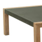 36" Gray Square Concrete Outdoor Coffee Table