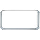 12" X 48" Silver Metal Rectangular Raised Garden Bed
