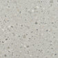 24" Gray and Black Faux Terrazzo and Steel Square Bar Table