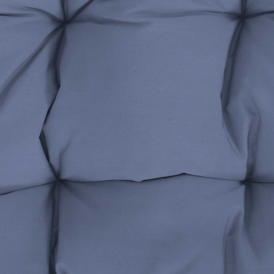 51" Gray Steel Outdoor Egg Chair