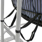 51" Gray Steel Outdoor Egg Chair