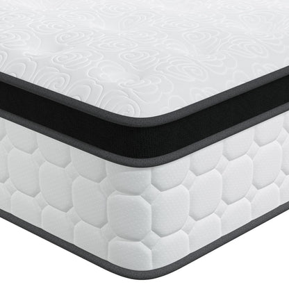 12" Hybrid Pocket Coil Gel Memory Foam Full Double Mattress