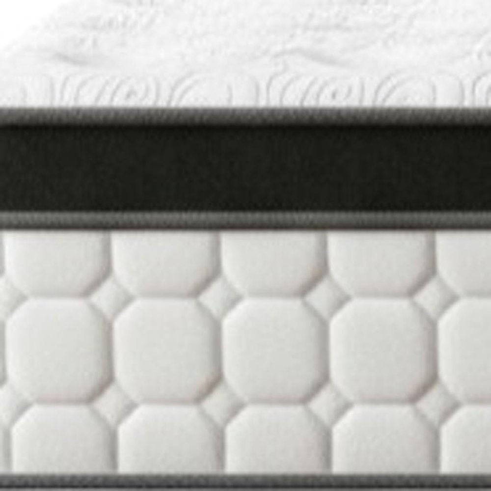 12" Hybrid Pocket Coil Gel Memory Foam Queen Mattress