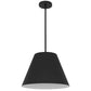 16" Black Aluminum Cone LED Dimmable Outdoor Pendent Hanging Light