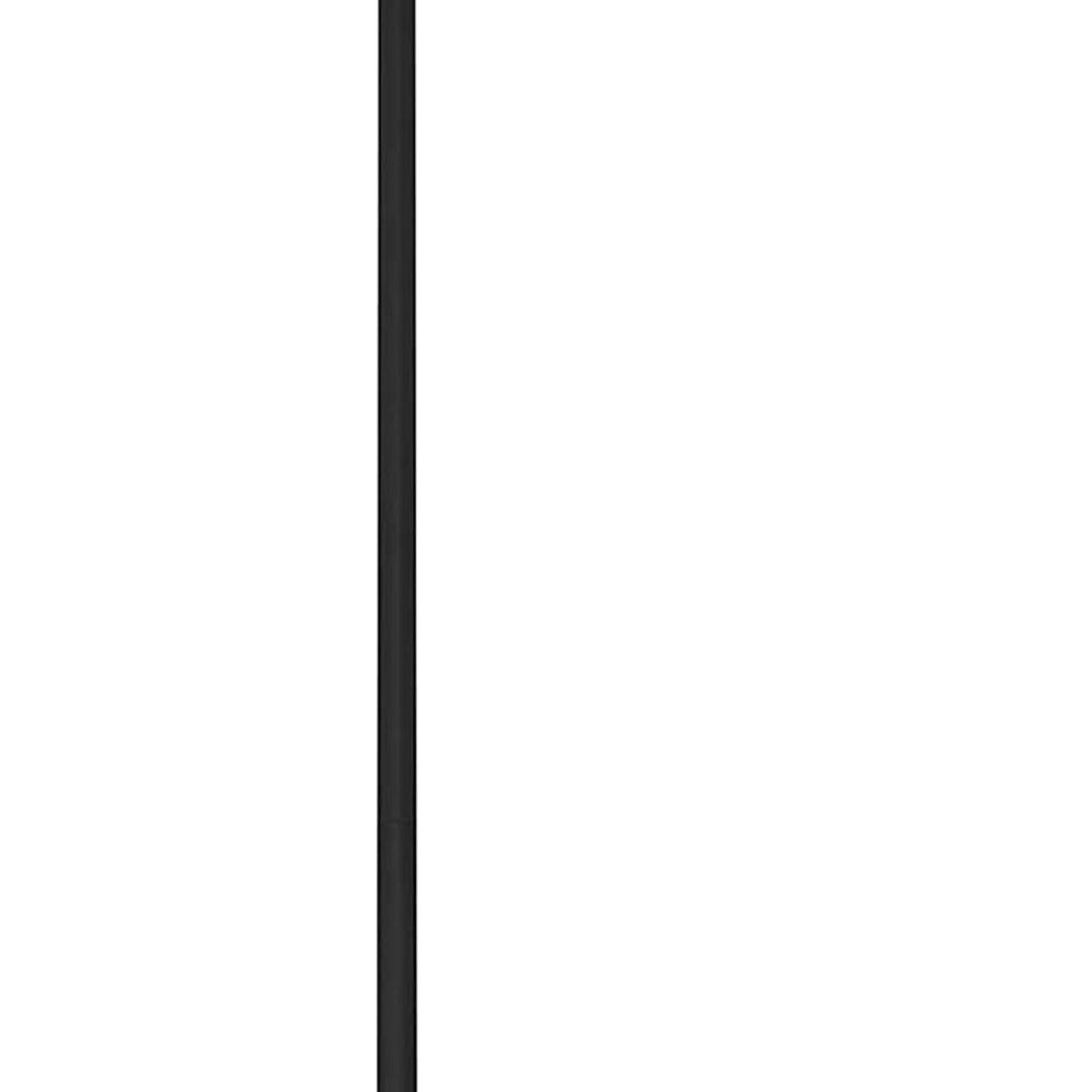 16" Black Aluminum Cone LED Dimmable Outdoor Pendent Hanging Light