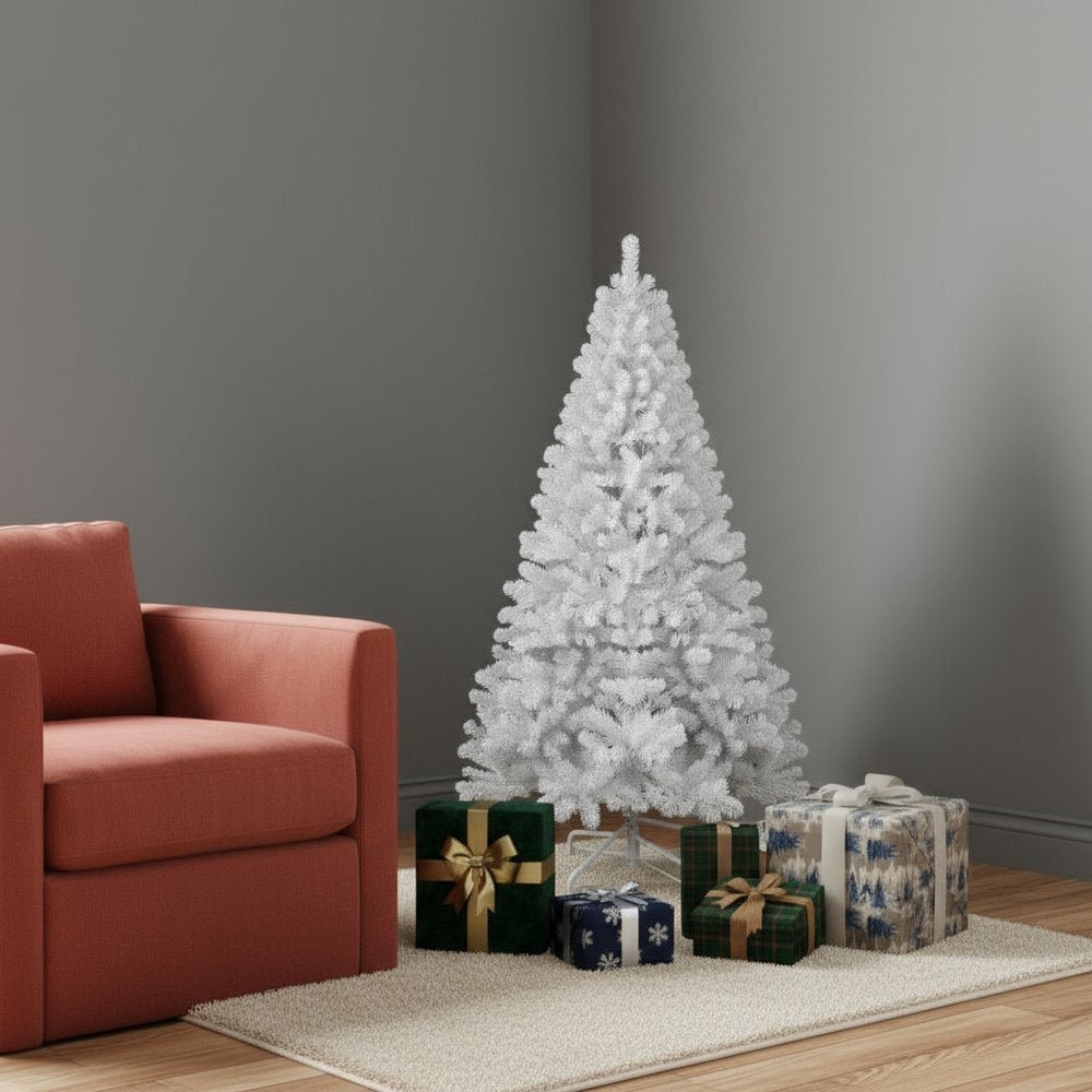 5' White Full Spruce Christmas Tree