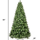 6' Pre Lit Full Fir Christmas Tree