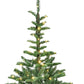 8' Pre Lit Sparse Fir Christmas Tree