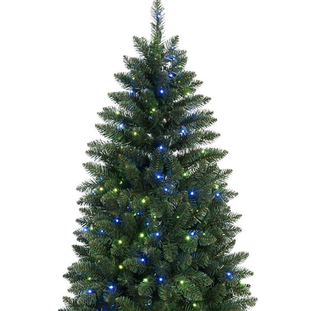6' Pre Lit Full Fir Christmas Tree