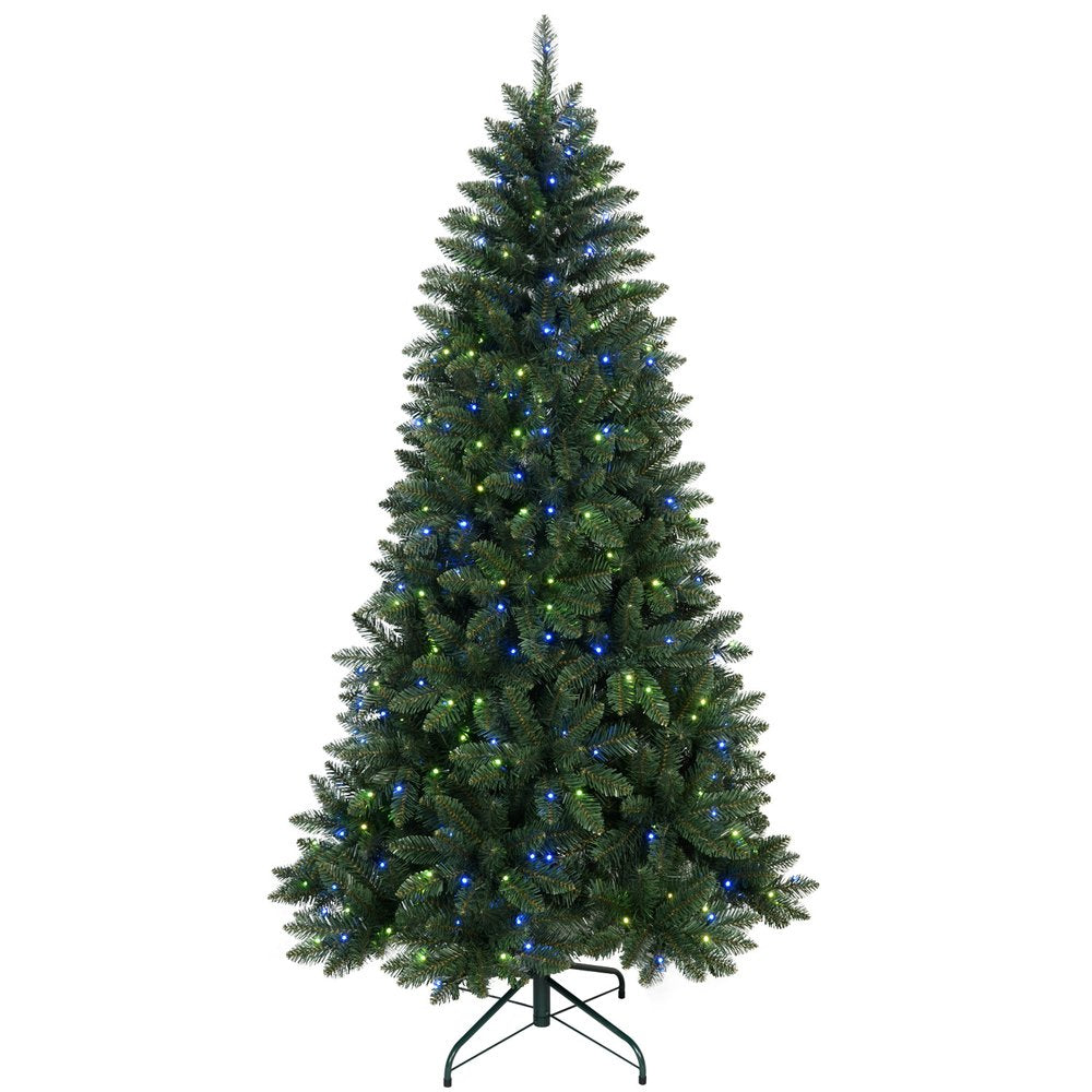 6' Pre Lit Full Fir Christmas Tree