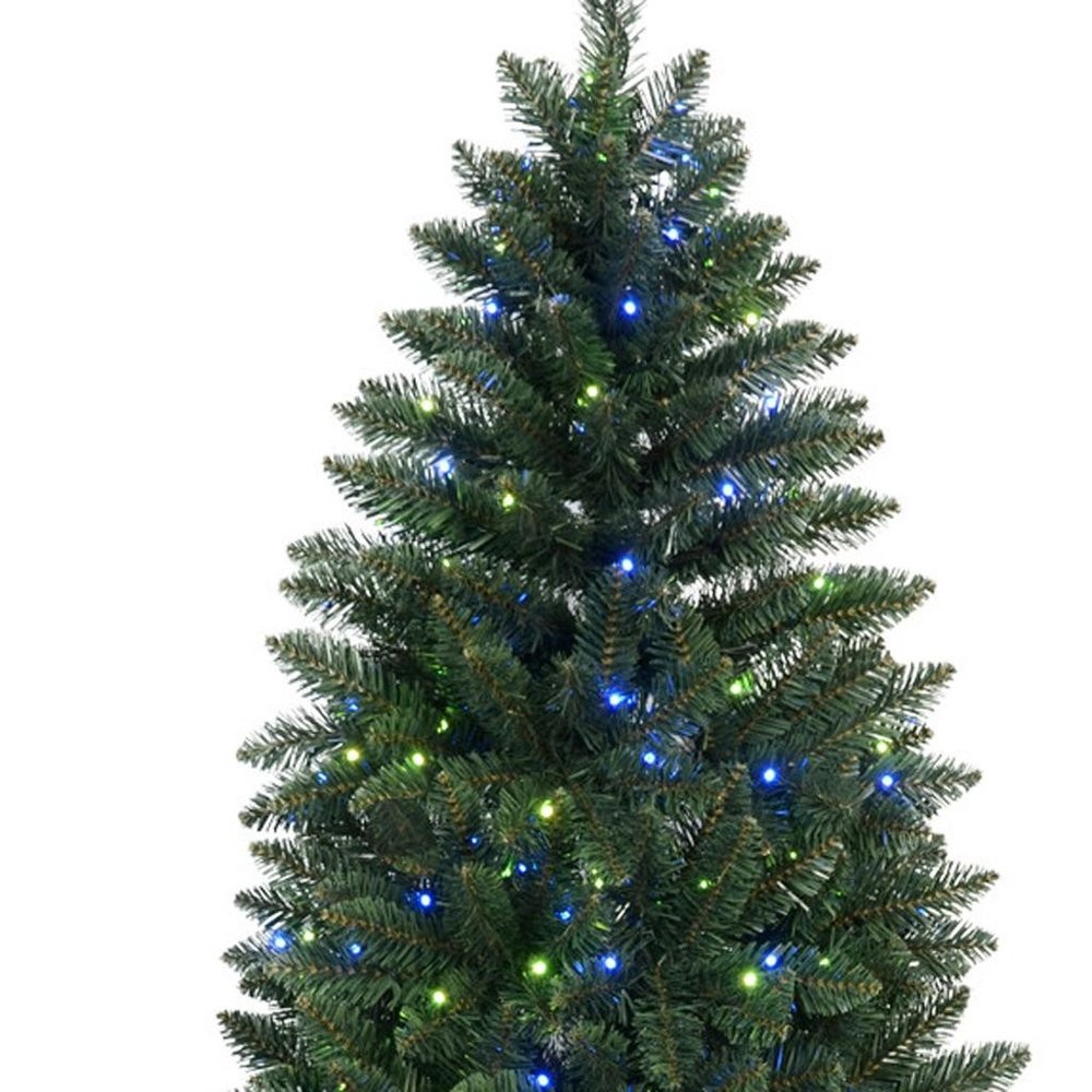 7' Pre Lit Full Fir Christmas Tree