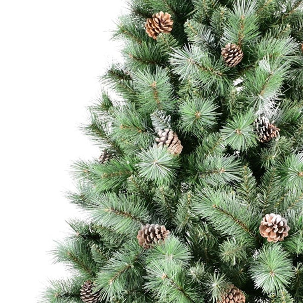 7' Full Pine Christmas Tree With Decorations