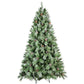 7' Full Pine Christmas Tree With Decorations