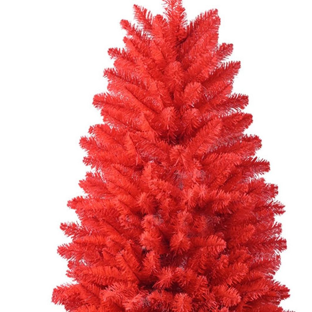 4' Red Full Fir Christmas Tree