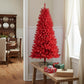 4' Red Full Fir Christmas Tree