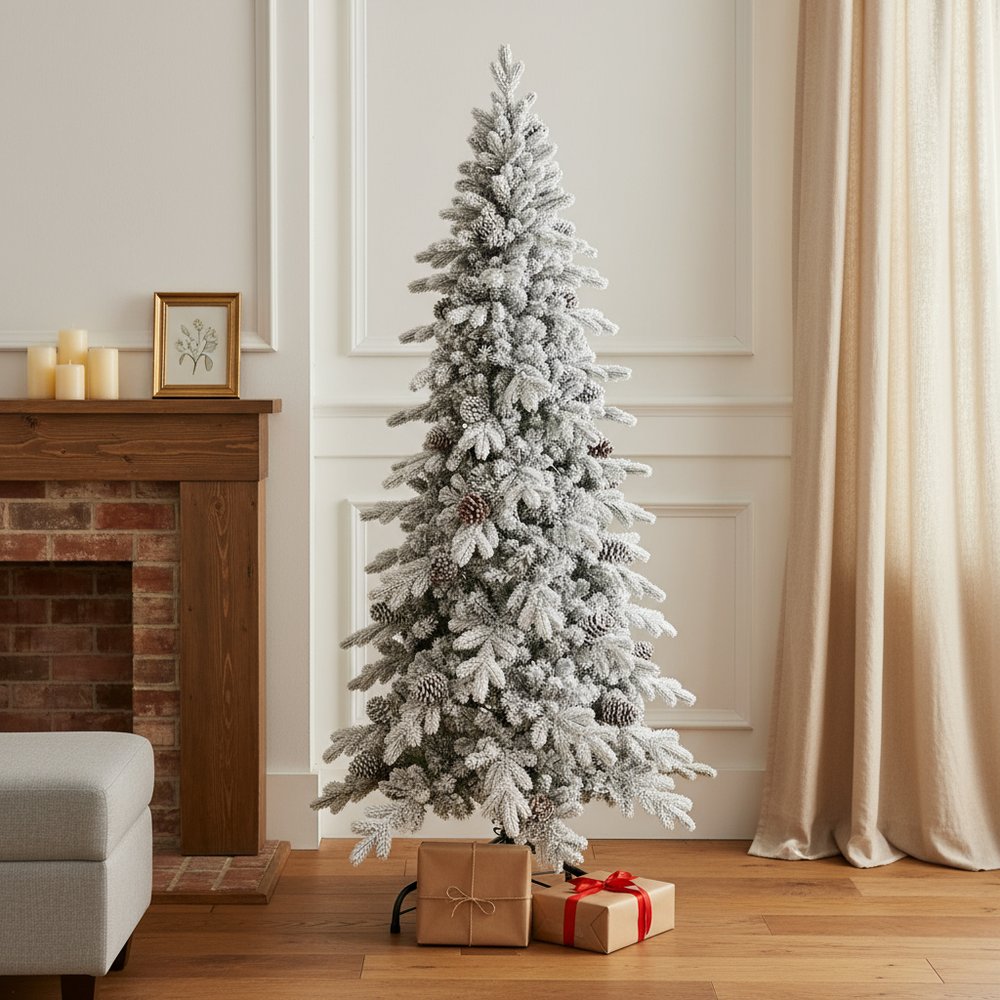 7.5' Pre Lit Full Fir Christmas Tree