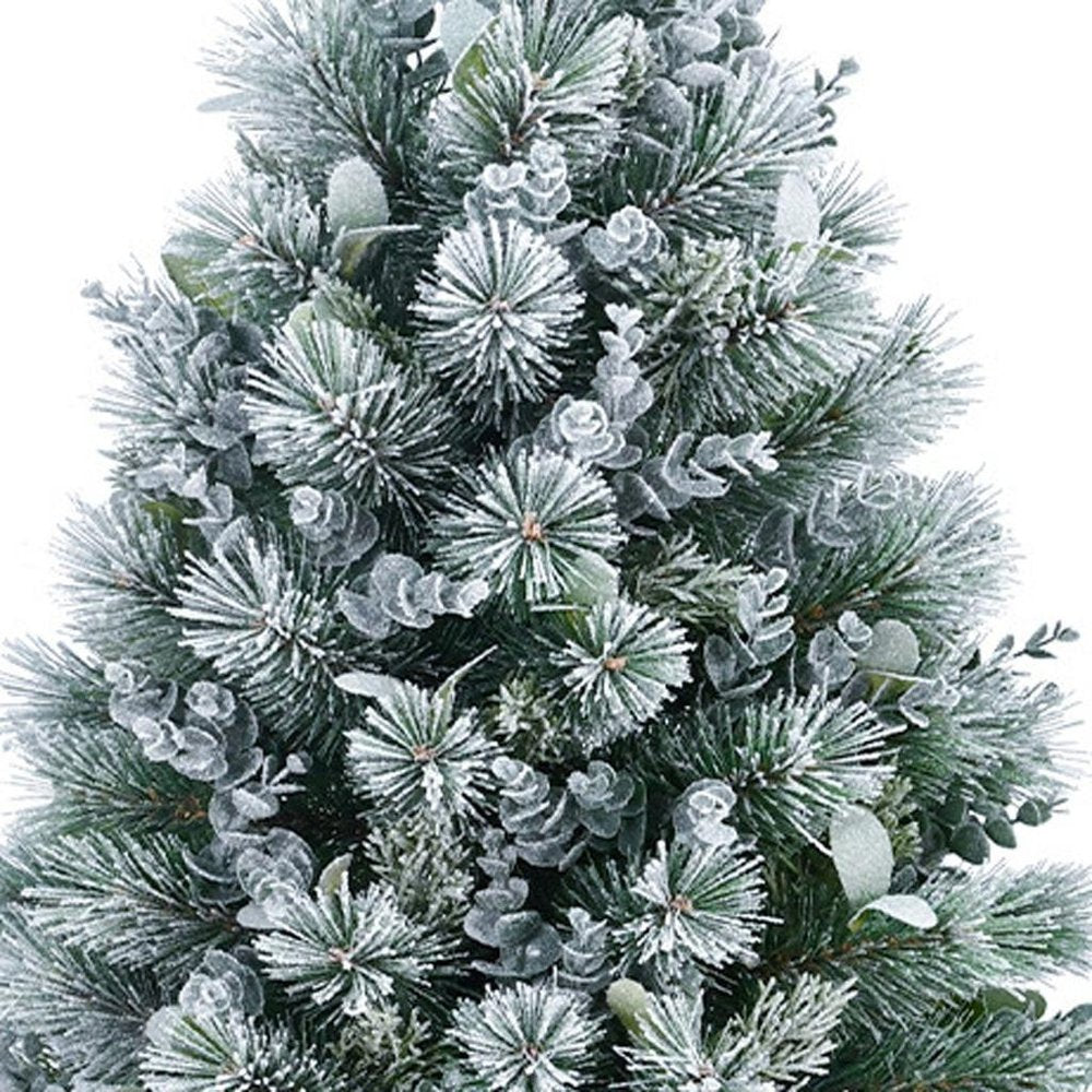 4' Full Flocked Fir Christmas Tree