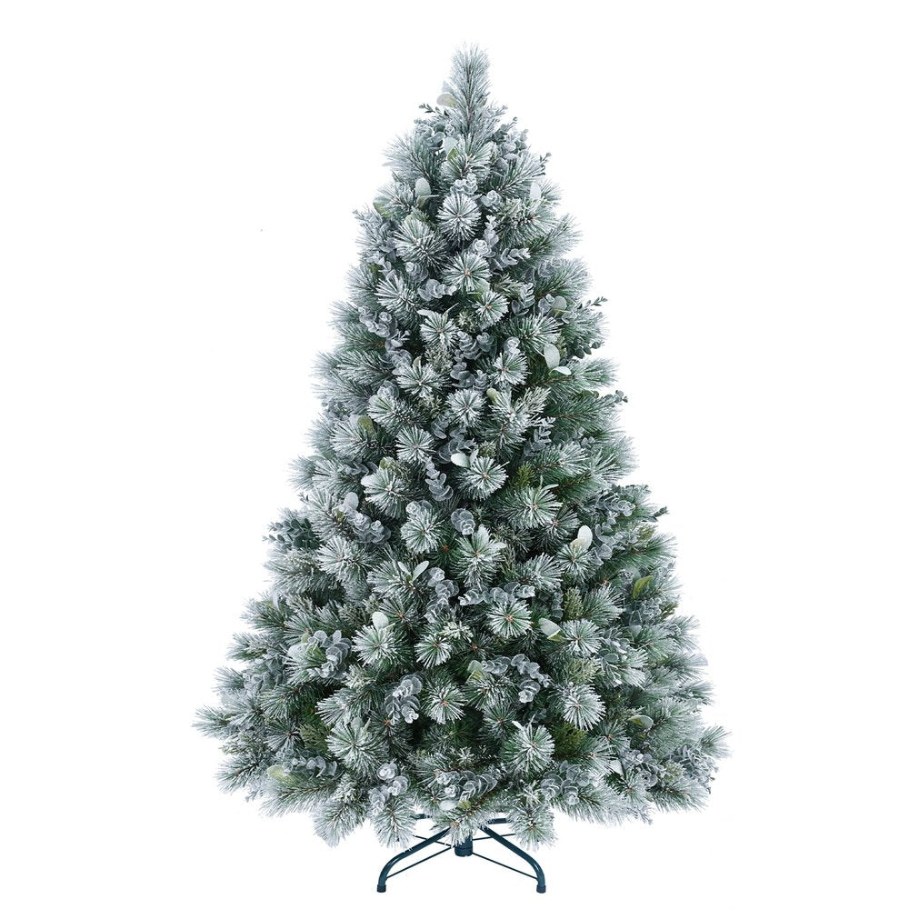 4' Full Flocked Fir Christmas Tree