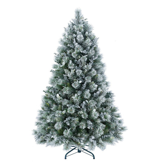 4' Full Flocked Fir Christmas Tree