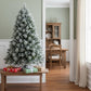 4' Full Flocked Fir Christmas Tree