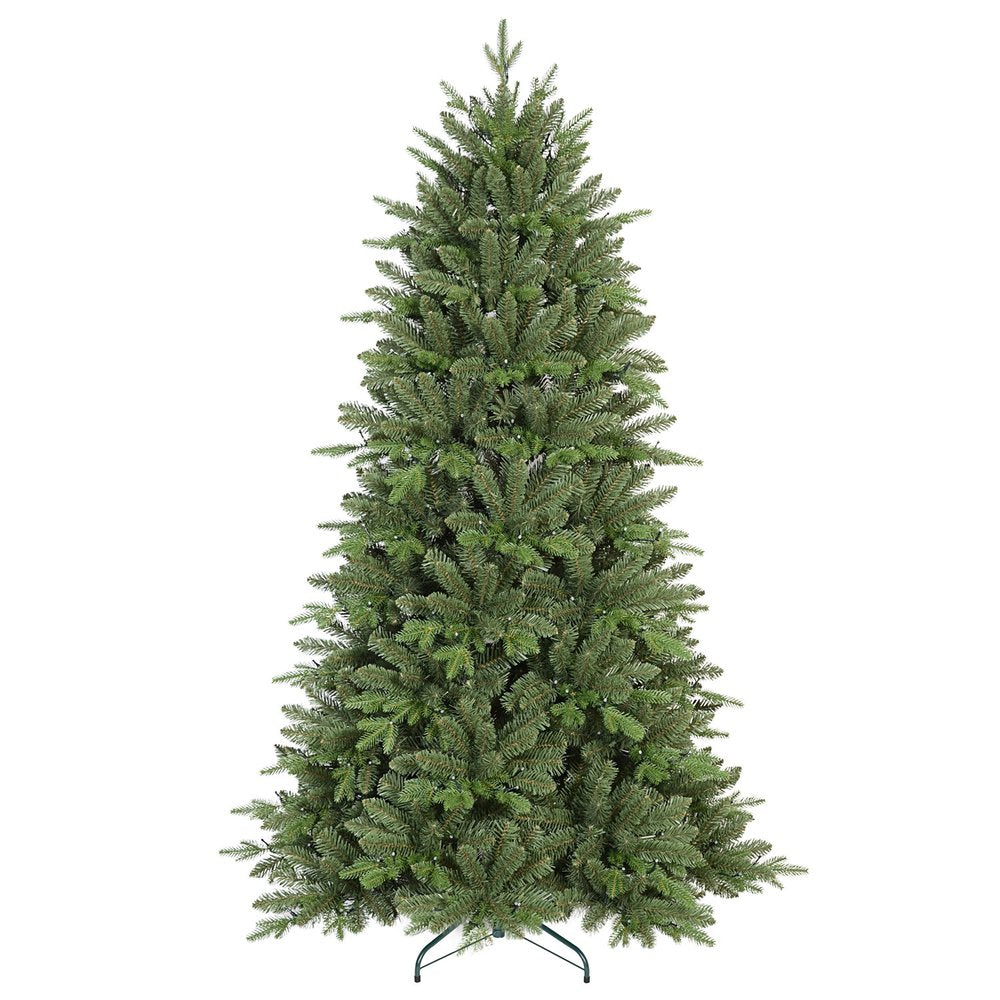 7' Pre Lit Full Fir Christmas Tree