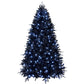 5' Black Pre Lit Full Spruce Christmas Tree