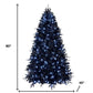 5' Black Pre Lit Full Spruce Christmas Tree
