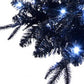 5' Black Pre Lit Full Spruce Christmas Tree