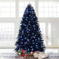 5' Black Pre Lit Full Spruce Christmas Tree