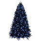 5' Black Pre Lit Full Spruce Christmas Tree