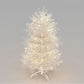 4' White Pre Lit Sparse Artificial Christmas Tree