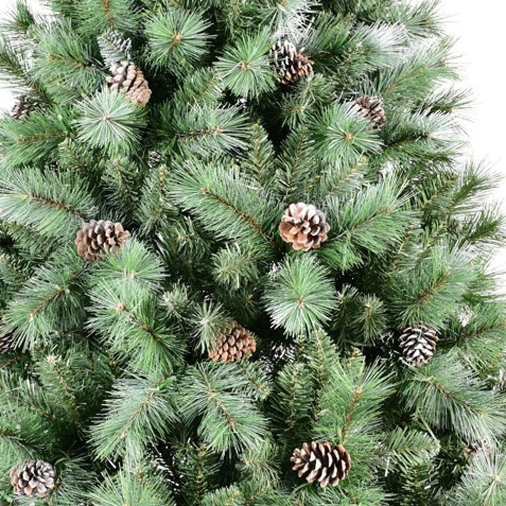 8' Full Pine Christmas Tree With Decorations